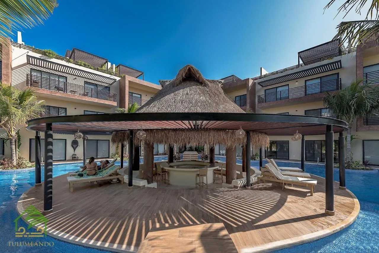 Crlstalida Swim Up & Free Bikes By Casa Paraiso Tulum Apartment