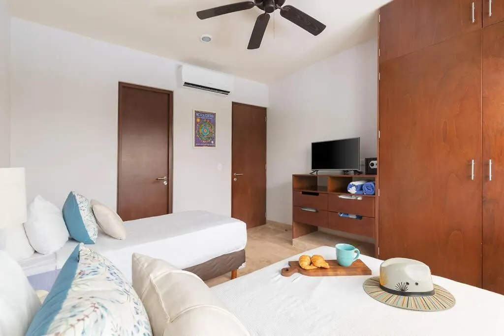 Crlstalida Swim Up & Free Bikes By Casa Paraiso Tulum Apartment